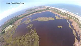 Joe and Sherrie on an Outer Banks flight with Coastal Helicopters [upl. by Amled]