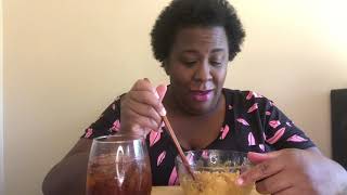 Crawfish Etouffee Mukbang seafood crawfish bbweats homecooking [upl. by Rochemont]