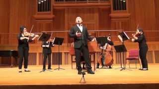 カウンターテナー豊田将史 countertenor 2014 MM Graduation recital（masafumi toyoda ） [upl. by Airretnahs166]