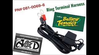 Deltran Battery Tender Ring Terminal Harness 08100696 [upl. by Teresina531]