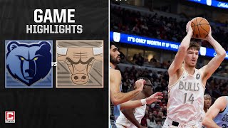 Chicago Bulls vs Memphis Grizzlies  Full Game Highlights  CHSN Chicago Bulls [upl. by Norval]