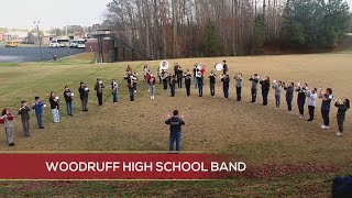 Woodruff High School Band Plays Us A Holiday Tune [upl. by Knighton]