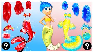 Inside Out 2 Joy Glow Up Into a Mermaid  How To Glow Up To Mermaid  Stars Wow [upl. by Quinn]