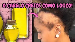 🆘SEU CABELO IRÁ CRESCER RÁPIDO TODO MUNDO TEM EM CASA DICA DO CABELEREIRO DAS FAMOSAS [upl. by Selwyn]