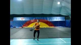 Hammer throw training Special throwing [upl. by Borlase]