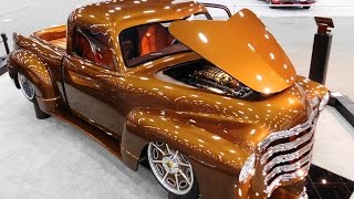 1949 Chevrolet 5 Window Pickup quotHeirloomquot 2017 Great Eight Winner 2017 Detroit Autorama [upl. by Schwejda]