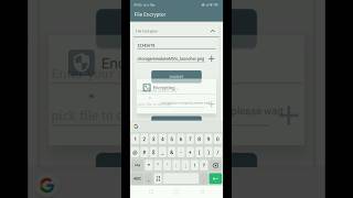 How to Encrypt amp Decrypt Photo with File Encryptor android tutorial encryption decryption photo [upl. by Adgam]