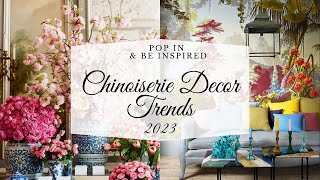 Chic Chinoiserie Decor Trends in 2023 [upl. by Asabi]