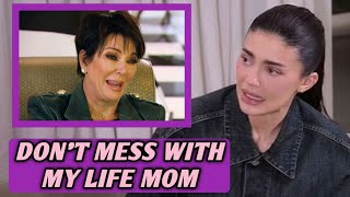 Kylie Jenner enraged as Kris Jenner forces her to break up with Timothée Chalamet [upl. by Anaiviv500]