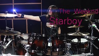 The Weeknd  Starboy  Adrian Trepka  DRUM COVER [upl. by Notnel]