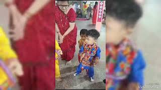 Navratri Celebration at P S B A Pre Primary English School [upl. by Eleets384]