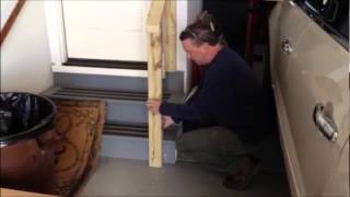 How to install Hand Rail Removable [upl. by Aninnaig577]