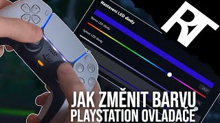 Jak změnit barvu na PS5 ovladači  změna barvy na PS5 ovladači  PS5 ovladač [upl. by Marie]