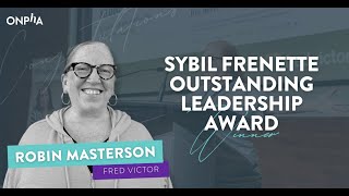 2024 ONPHA Sybil Frenette Outstanding Leadership Award Winner [upl. by Aikaj63]