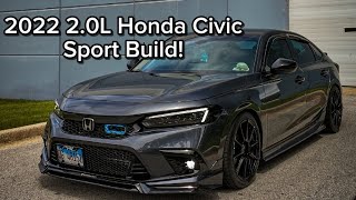 2022 11th Gen 20L Honda Civic Build [upl. by Oirad]