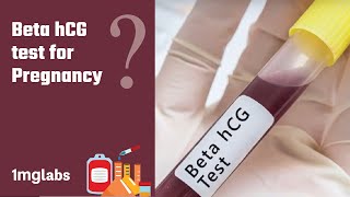 What is Beta hCG test for Pregnancy  1mg [upl. by Jehiel]