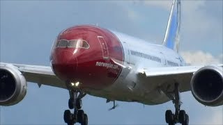 NORWEGIAN 787 First Approach [upl. by Atival695]