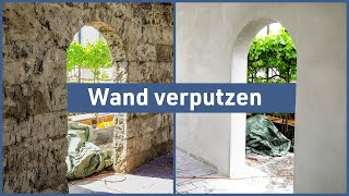 Wand verputzen [upl. by Gaynor]