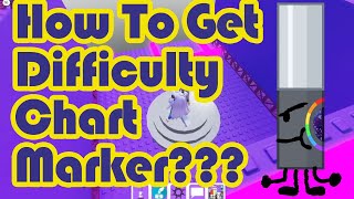 How to get Difficulty Chart Marker in Find The Markers Roblox 2024 [upl. by Barbaraanne]