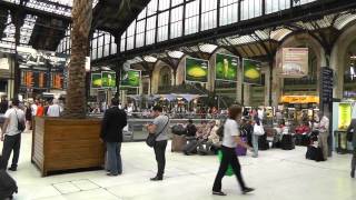 Paris vier Hauptbahnhöfe Gare de Lyon  Das Tor zum Süden  gate to the south [upl. by Negeam941]