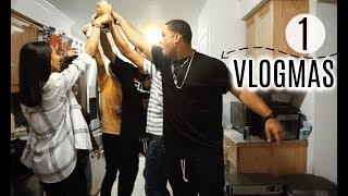 Crazy Dominican House Party  VLOGMAS DAY 1 [upl. by Xenos]