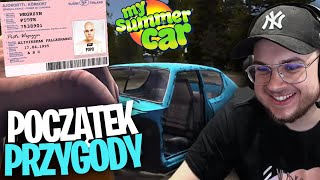 POPO  PIERWSZE SKŁADANIE AUTA SILNIK TRUSKAWKI ZAKUPY WYPADEK  My Summer Car [upl. by Eclud]