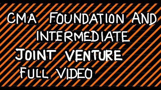 Joint Venture  FULL VIDEO cmainter cmafoundation [upl. by Prima]