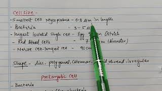 Difference between prokaryotic amp eukaryotic cellbiologynotes ncertbiologynotes [upl. by Addis]