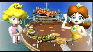 Mario Super Sluggers Season 1 Game 3  Peach vs Daisy  Daisy Cruiser [upl. by Lemart824]