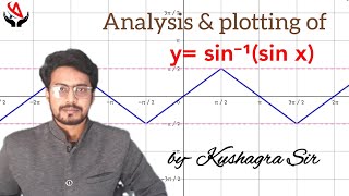 sin inverse sin x  graph of sin inverse sin x  inverse trigonometric functions class 12  class 12 [upl. by Trenton]