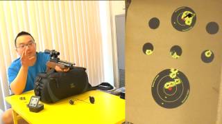 Evanix AR6 Hunting Master 22 Cal  25 ft Shooting Review [upl. by Mulderig853]