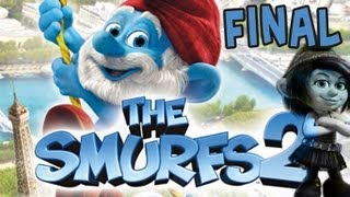 The Smurfs 2 The Video Game  Walkthrough  Final Part 36  Paris  Boss  Ending X360 HD [upl. by Hendel]