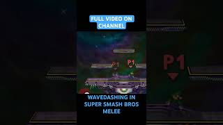 Wavedash Distances in Melee wavedash melee smashbros freemelee howto [upl. by Meerek455]