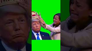 Trump gets crowned green screen [upl. by Assirual]