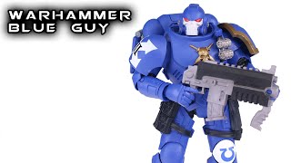 McFarlane Toys ULTRAMARINES REIVER Warhammer 40K Action Figure Review [upl. by Okier]