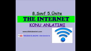 LGS İngilizce 8 Sınıf 5 Ünite The Internet Konu Anlatımı [upl. by Nohpets]