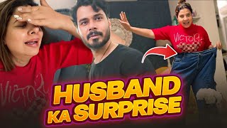 HUSBAND KE SURPRISE SE BHAGWAAN BACHAAYE🤦‍♀️ [upl. by Drapehs]