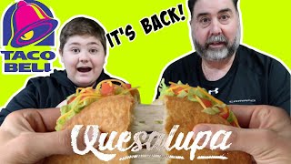 THE NEW Taco Bell Quesalupa 2021 Review [upl. by Stormy]