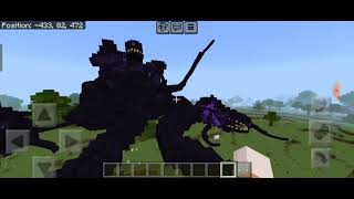 Wither Storm Addon  Dead Body New Test  V1023  MCPE  Bedrock Edition [upl. by Atteuqnas958]