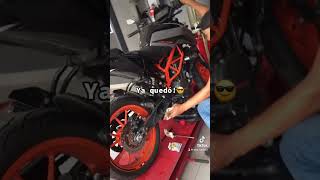 Cambio de Aceite KTM DUKE 390 Ecuador📍🇪🇨ktm ktm390 duke390 [upl. by Ellehsram]