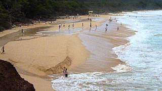 Dramatic footage of Big Beach BIG waves Maui August 2011 [upl. by Bonns]