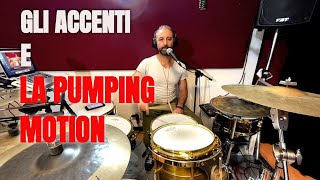 COME SI USANO GLI ACCENTI CON LA PUMPING MOTION  DOM FAMULARO [upl. by Omor268]