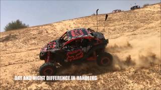 REFLEX SUSPENSION FOR MAVERICK X3 BASE XDS AND XRS [upl. by Ayikahs724]