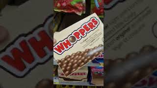 WHOPPERS CHOCOLATE CRUNCHY MALTED MILK CANDY whoppers cravings shorts toronto [upl. by Chic]