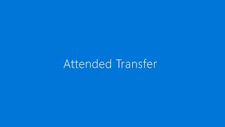 Grandstream Attended Transfer Tutorial [upl. by Kimble]