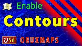 Enable Contours in Google Hybrid Map [upl. by Nelan]