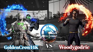 GoldenCrow14K Vs Woodygodric  Mortal Kombat 1 PS5 [upl. by Bank315]