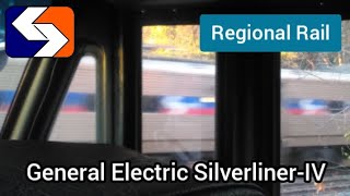 SEPTA GE SilverlinerIV 4Car Train Horn Regional Rail MediaWawa [upl. by Linker681]