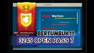 RISE OF KINGDOMS  3245 OPEN PASS 7  live santai [upl. by Hall918]