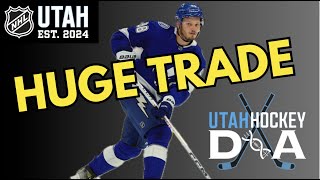 Mikhail Sergachev Traded to Utah Hockey Club with highlights [upl. by Hoes]